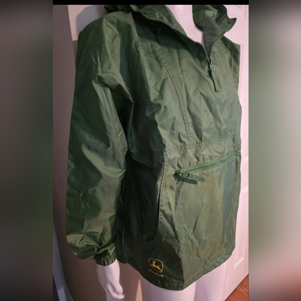 John Deere Green Polyester Lightweight Jacket - image 2